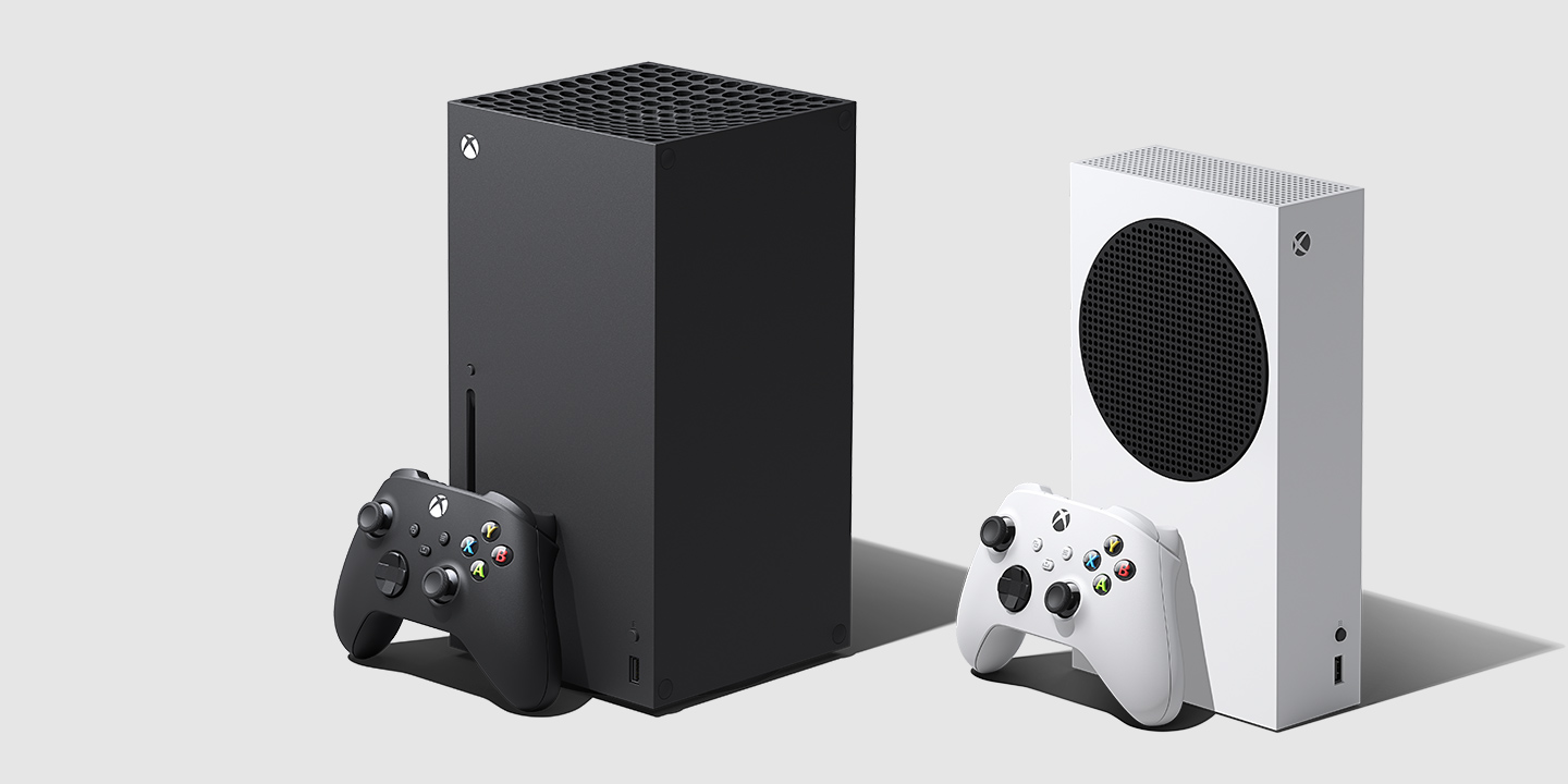 Xbox Series S and Series X consoles