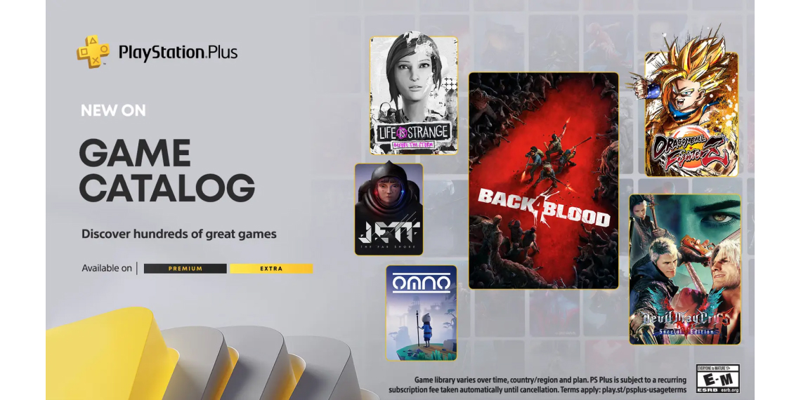 Games available on PS Plus Extra / Premium in January.